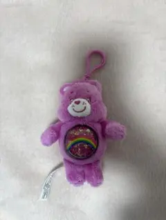 ケアベア ポップマート ぬいぐるみ キーホルダー ピンク