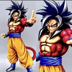 ドラゴンボール　1番くじB賞　スーパーサイヤ人4孫悟空　フルリペイント2次元彩色