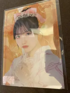 CUTIE STREETLARME浴衣すきくじクリアポスター川本笑瑠　きゅーすと