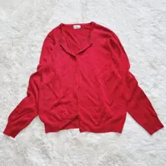 薄手ニットカーディガン　上品きれいめ　羽織り　通勤オフィス　普段着　OL　春夏秋