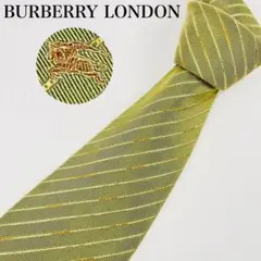 美品✨ BURBERRY LONDON バーバリーロンドン ネクタイ ホースロゴ