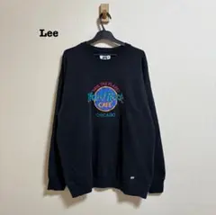 Lee Hard Rock CAFE 90s 刺繍 スウェット USA製