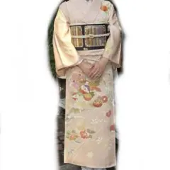 千總　訪問着　ピンク　薄ピンクのサムネイル