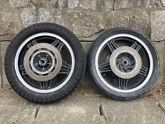 ホンダ CB750F-B 裏コムスターホイール前後セット ホンダ CB750F-B 裏コムスターホイール前後セット HONDA CB750F