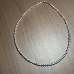 ナバホパールデザイン 4mm ネックレス 約40㎝
