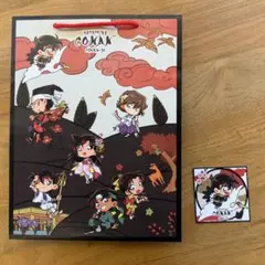 名探偵コナン 大阪城 ショッパー 紙袋 ノベルティ ステッカー