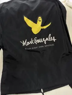 Lサイズ　マークゴンザレス　バックロゴ　ポリエステル　コーチジャケット