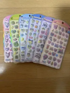 たまごっち COTTON PUFFY シール 6種セット
