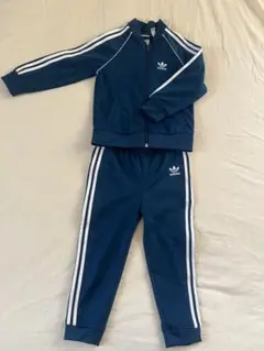 adidas ジャージ 100cm ネイビー
