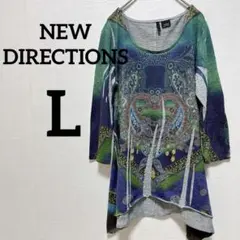 ✨️海外古着✨️NEW DIRECTIONS 【L】ペイズリー柄チュニック