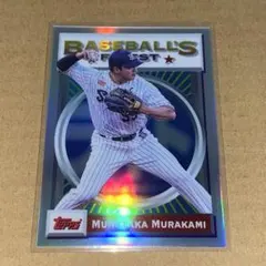topps finest NPB 村上宗隆 インサートカード refractor