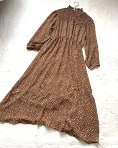 ear PAPILLONNER ワンピース　キャメル