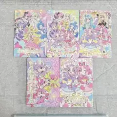 【匿名配送】名探偵プリキュア　キラキラカードグミ　バトンタッチ レアカード　5枚