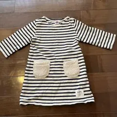 SHIPS KIDS ストライプ柄 ワンピース 100のサムネイル