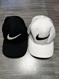 Nike CLASSIC99 Dri-FIT キャップ 黒白2つセット