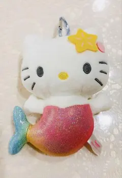 ハローキティ ぬいぐるみ マスコット 人魚 マーメイド