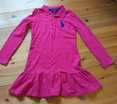 Ralph Lauren ピンク ワンピース S(7)　130