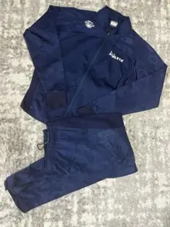 ATHLETA アスレタ ネイビー ジャージ上下セットアップ　紺色 M 長袖
