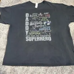 マーベルTシャツ ダークグレー