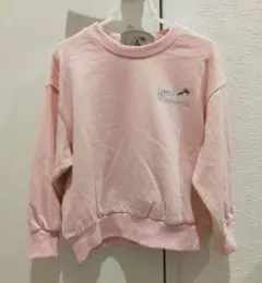 新品❢100サイズ　Little Weekend コットン100%トレーナー