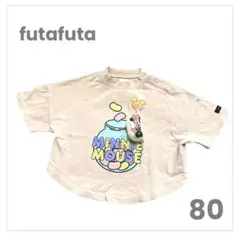 【futafuta Disneyミニーちゃん半袖Tシャツ80cm】