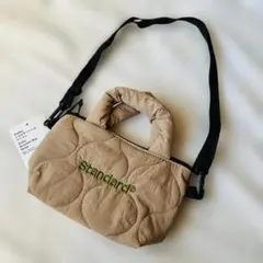 スタンダードプロダクツ Puffer ショルダーバッグ ベージュ