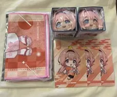 極楽湯×にじさんじ 周央サンゴ タオル・もちころりんセット