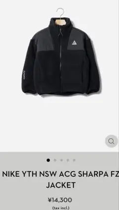 NIKE ACG ブラック Sサイズ