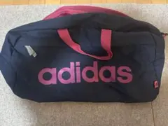 adidas ボストンバッグ 紺/ピンク