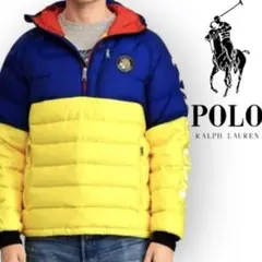 【新品タグ付き】ポロラルフローレン　プルオーバー　ダウン　クッキーパッチ　完売品