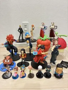 【開封品19点】ワンピース　ドラゴンボール　ヒロアカ　プライズフィギュア　セット