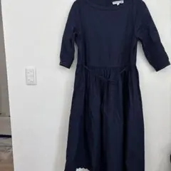 UNIQLO INES DE LA FRESSANGE ユニクロ　ワンピース　紺