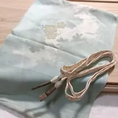 へ15 帯締め帯揚げセット 緑