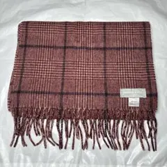 極美品 】ジョシュアエリス 中判 カシミヤ ストール グリーン 50×190