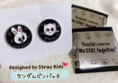 StrayKids 展覧会グッズ　ピンバッジ　リービット　ジニレット