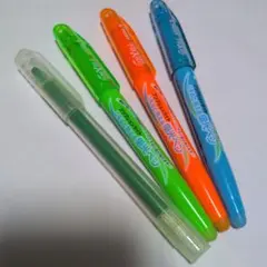 PILOT Frixion 蛍光ペン 3色セット　+　おまけ緑蛍光ペン