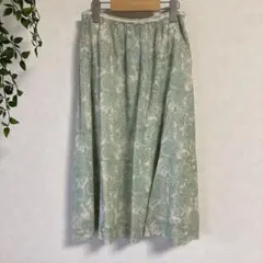 IENAペイズリー柄ギャザースカートのサムネイル