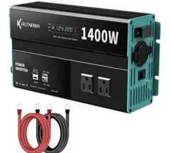 1400W パワーインバーター 正弦波 DC12V→AC110V 災害　キャンプ パワーインバーター 1400W 正弦波 DC12V→AC110V 災害 キャンプ - メルカリ