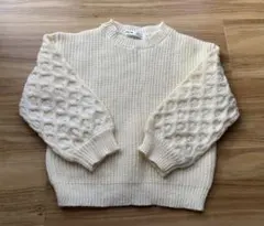 SHEIN アイボリー ニットセーター 5Y