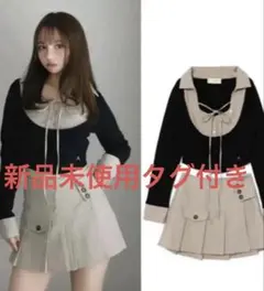 (新品タグ付き)andmary Robin girls set up beige