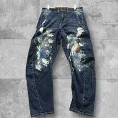 ダメージ加工 デニム