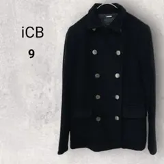 ノーカラーコート ピーコート