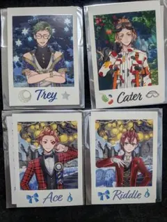 ツイステ展 ハーツラビュル ランダムカードコレクション 4点セット