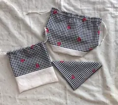 お弁当袋・コップ袋・ランチマット 3点セット