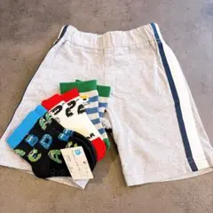 ベビー　半ズボン　靴下　セット　90