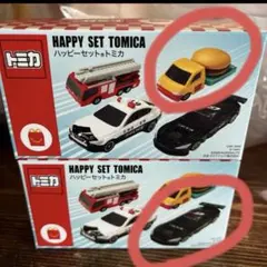 y*q様 ①マクドナルド　ハッピーセットセット　トミカ　2個セット
