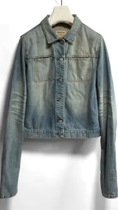 HELMUT LANG ビジュー　デニムジャケット Mサイズ　ヘルムートラング HELMUT LANG ビジュー デニムジャケット Mサイズ ヘルムートラング