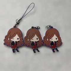 ブラコン　光　ラバーストラップ 3点セット