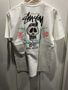 STUSSY ステューシー スカル ドクロ 8ボール 半袖 Tシャツ ブルー系