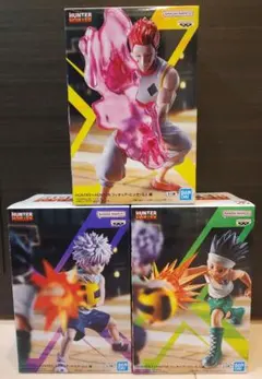HUNTER×HUNTER G.I.編 キルア ゴン ヒソカ フィギュア